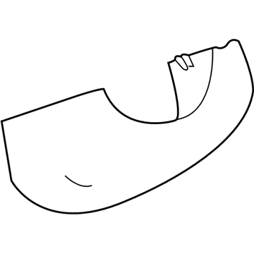 Saturn Steering Column Cover - 90585897