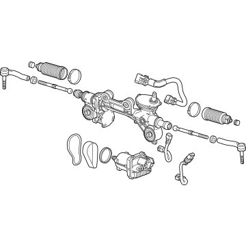 GM 86544928 Gear Assembly-Electrical Belt Drive Rack & Pinion Steering 86544928 GM Gear Assembly-Electrical Belt Drive Rack & Pinion Steering Illustration 1 of 1