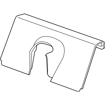 GM 84656165 Front Trim, Black 84656165 GM Front Trim, Black Illustration 1 of 1