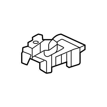 GM 84876148 Transceiver Bracket 84876148 GM Transceiver Bracket Illustration 1 of 1