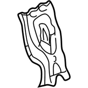 Pontiac 88972224 Gusset