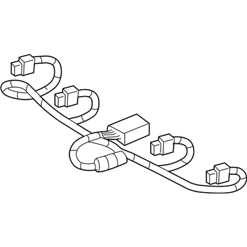 Chevy Spark Plug Wire - 12601824