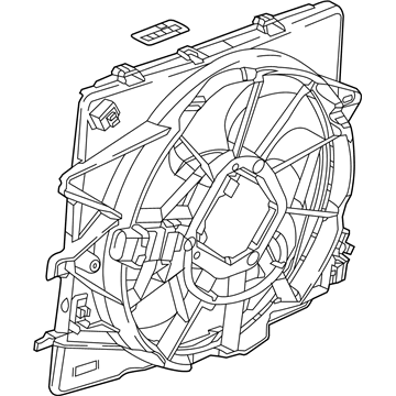 Chevy 84001483 Fan Module