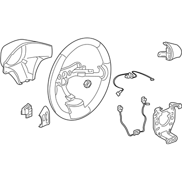 Chevy 15942933 Steering Wheel