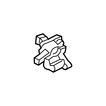 GM 84634679 Lock Housing 84634679 GM Lock Housing Illustration 1 of 1