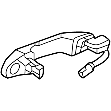 Chevy Silverado 3500 HD Exterior Door Handle - 13526766
