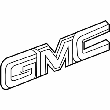 GM 85126839 Emblem Assembly-Rear Compartment Lid Applique *Bright Chromm 85126839 GM Emblem Assembly-Rear Compartment Lid Applique *Bright Chromm Illustration 1 of 1