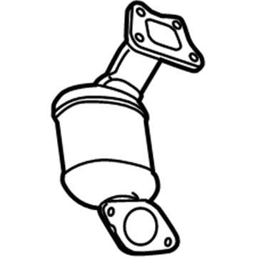 19418943 GM Catalytic Converter Illustration 1 of 1