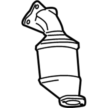 19418933 GM Converter & Pipe, Rear Illustration 1 of 1