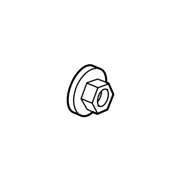 GMC 11604094 Spare Carrier Nut
