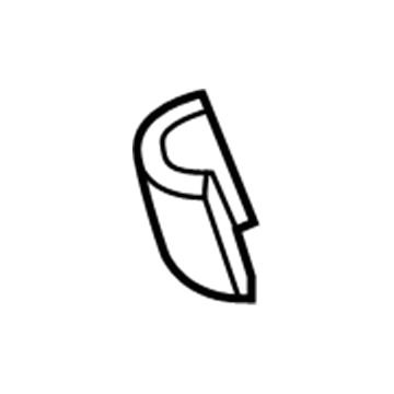 GM 15958746 Protector, Outer Passenger Side 15958746 GM Protector, Outer Passenger Side Illustration 1 of 1