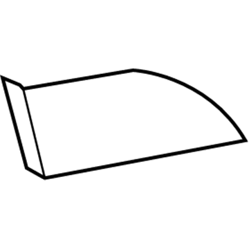 GM 23170359 Applique, Rear Driver Side 23170359 GM Applique, Rear Driver Side Illustration 1 of 1