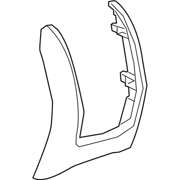 GM 23243322 Trim Panel 23243322 GM Trim Panel Illustration 1 of 1