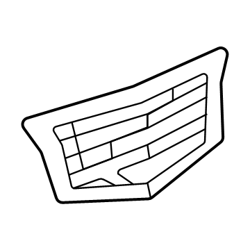 84552885 GM Emblem, Passenger Side Illustration 1 of 1