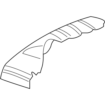 GM 92068796 Engine Cover 92068796 GM Engine Cover Illustration 1 of 1