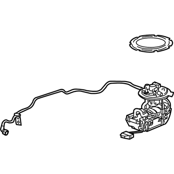 GM 19418073 Fuel Pump 19418073 GM Fuel Pump Illustration 1 of 1