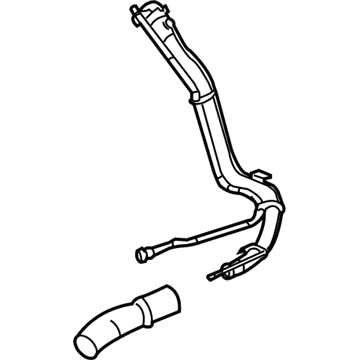 Pontiac Fuel Filler Hose - 20900338