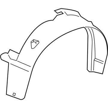 Pontiac Grand Prix Fender Splash Shield - 21998882