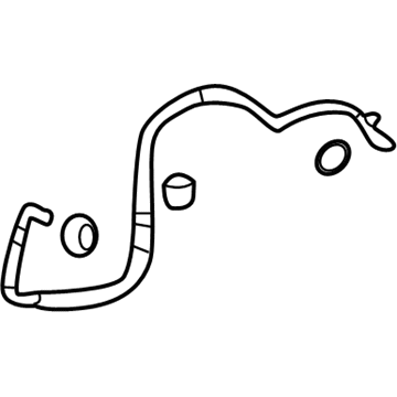 Chevy Traverse Automatic Transmission Oil Cooler Line - 84335376