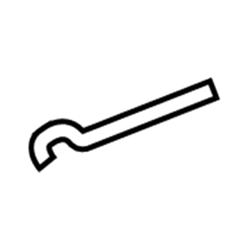 GM 96848927 Reveal Molding Retainer 96848927 GM Reveal Molding Retainer Illustration 1 of 1