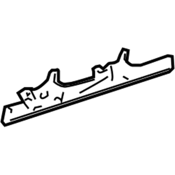 GM 22783044 Grip Handle Bracket, Driver Side 22783044 GM Grip Handle Bracket, Driver Side Illustration 1 of 1