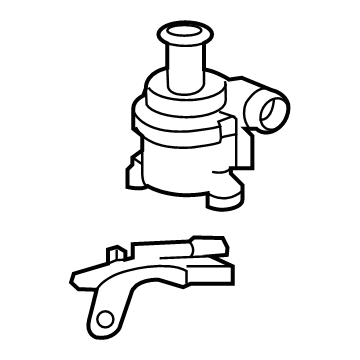 GM 84115339 Auxiliary Pump 84115339 GM Auxiliary Pump Illustration 1 of 1