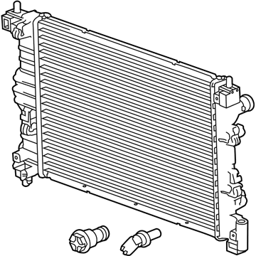 Chevy 95316048 Radiator