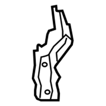 GM 22780599 Front Reinforcement, Passenger Side 22780599 GM Front Reinforcement, Passenger Side Illustration 1 of 1