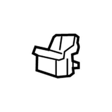GM 25946472 Bracket, Front Driver Side 25946472 GM Bracket, Front Driver Side Illustration 1 of 1