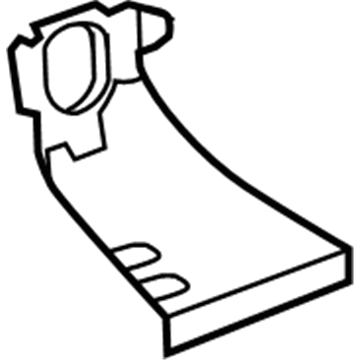 GM 23480364 Reinforcement Panel, Front Passenger Side 23480364 GM Reinforcement Panel, Front Passenger Side Illustration 1 of 1