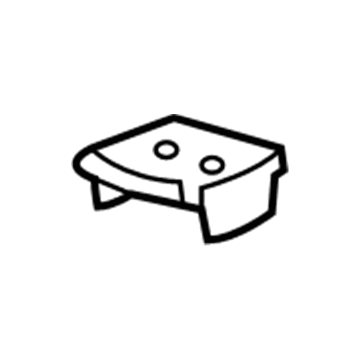 GM 25896695 Mount Plate 25896695 GM Mount Plate Illustration 1 of 1