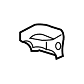 GM 25896694 Lamp Bracket, Front Center 25896694 GM Lamp Bracket, Front Center Illustration 1 of 1