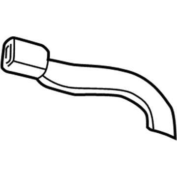 GM 88895107 Lap & Shoulder Belt, Blue 88895107 GM Lap & Shoulder Belt, Blue Illustration 1 of 1