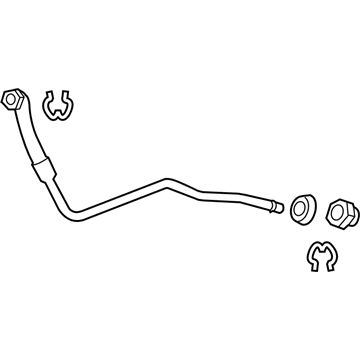Chevy Camaro Oil Cooler Hose - 22914932