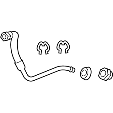 GM 22762588 Inlet Pipe 22762588 GM Inlet Pipe Illustration 1 of 1