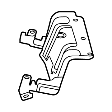84661948 GM Bracket Illustration 1 of 1