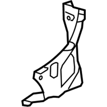 GM 25801011 Lower Panel, Rear Driver Side 25801011 GM Lower Panel, Rear Driver Side Illustration 1 of 1