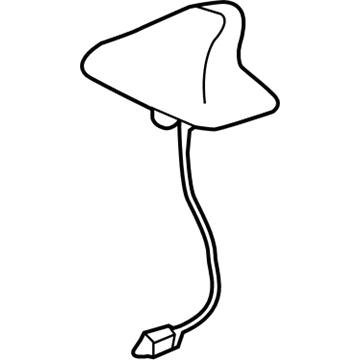 Cadillac Antenna Mast - 20972286