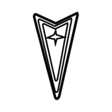 Pontiac Aztek Emblem - 10348686