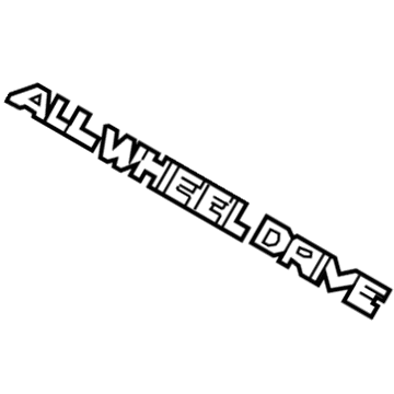 88969821 GM Nameplate Illustration 1 of 1