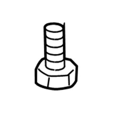 11588924 GM Transmission Pan Bolt Illustration 1 of 1