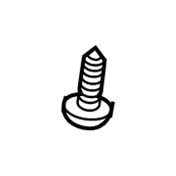 Chevy 11589015 Air Vent Cover Bolt