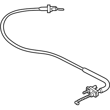 GM 12564826 Control Cable 12564826 GM Control Cable Illustration 1 of 1