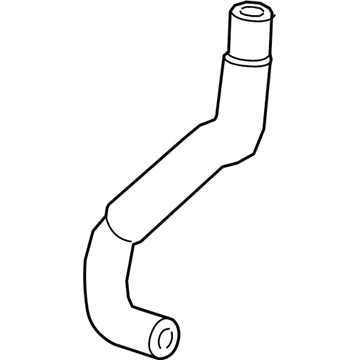 GM 95383961 Inlet Hose 95383961 GM Inlet Hose Illustration 1 of 1