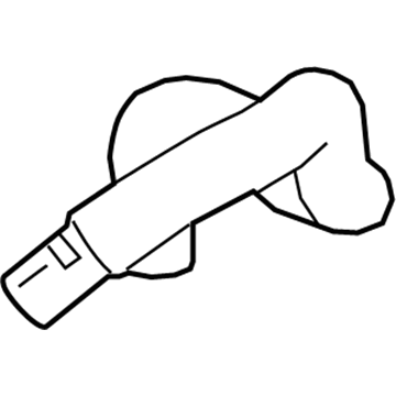 GM 42582758 Outlet Hose 42582758 GM Outlet Hose Illustration 1 of 1