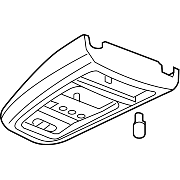 Pontiac 10385861 Overhead Console