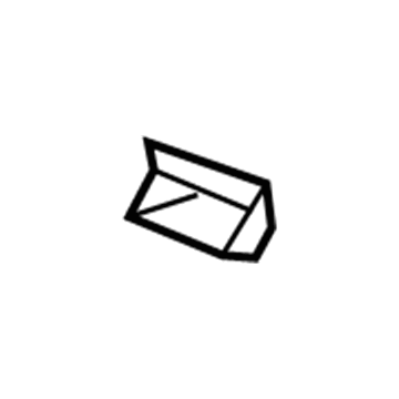 GM 88978211 Latch Cover 88978211 GM Latch Cover Illustration 1 of 1