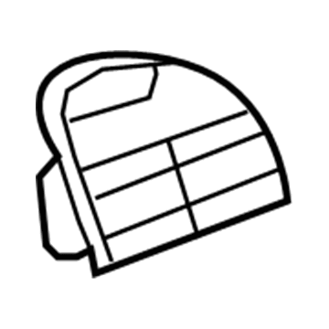 Saturn Aura Air Deflector - 25912680