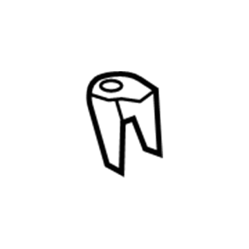 GM 23133694 Mount Bracket, Rear Passenger Side 23133694 GM Mount Bracket, Rear Passenger Side Illustration 1 of 1