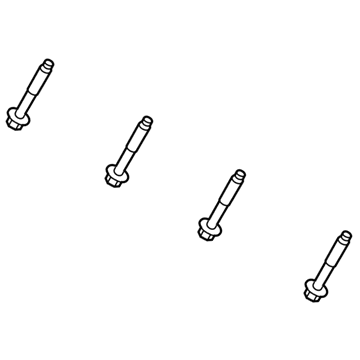 GM 11546609 Mount Cushion Mount Bolt 11546609 GM Mount Cushion Mount Bolt Illustration 1 of 1